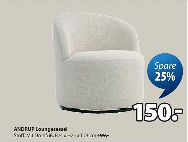 ANDRUP Loungesessel