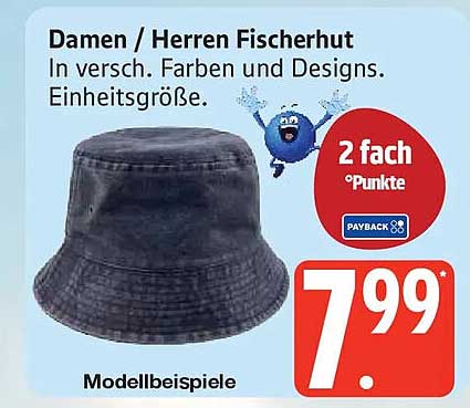 Damen / Herren Fischerhut