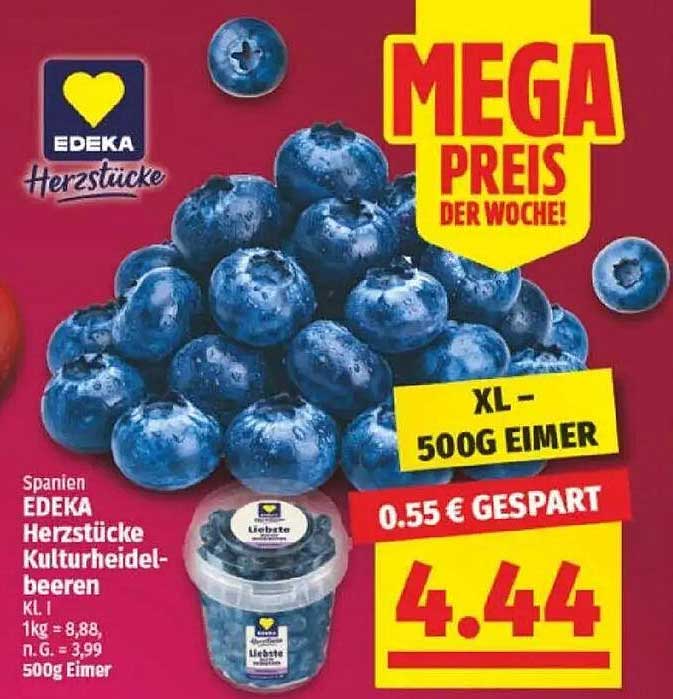 EDEKA Herzstücke Kulturheidelbeeren