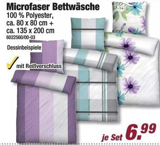 Microfaser Bettwäsche