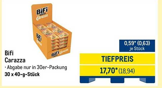 Bifi Carazza - 30er-Packung