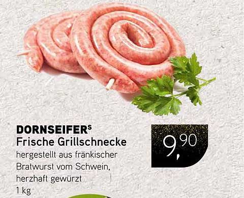 DORNSEIFER® Frische Grillschnecke - 1 kg