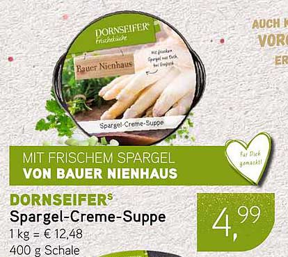 Dornseifer Spargel-Creme-Suppe 400 g Schale