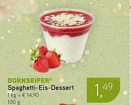 Dornseifers Spaghetti-Eis-Dessert