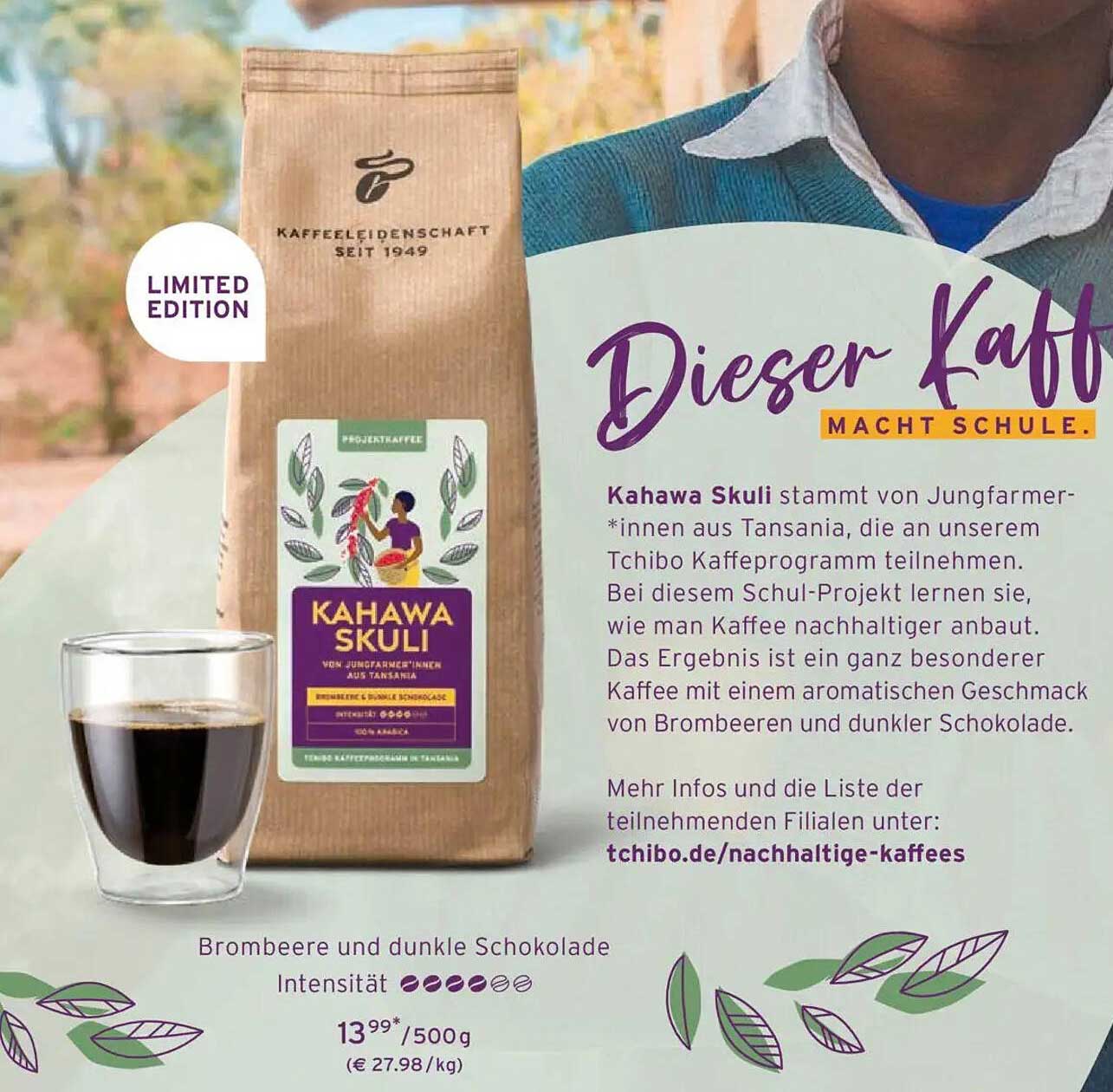 Kahawa Skuli – Projektkaffee aus Tansania