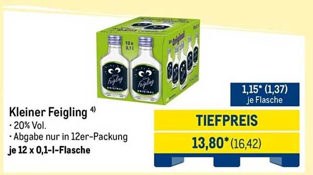 Kleiner Feigling - 12er-Packung