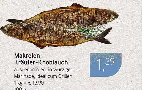 Makrelen Kräuter-Knoblauch