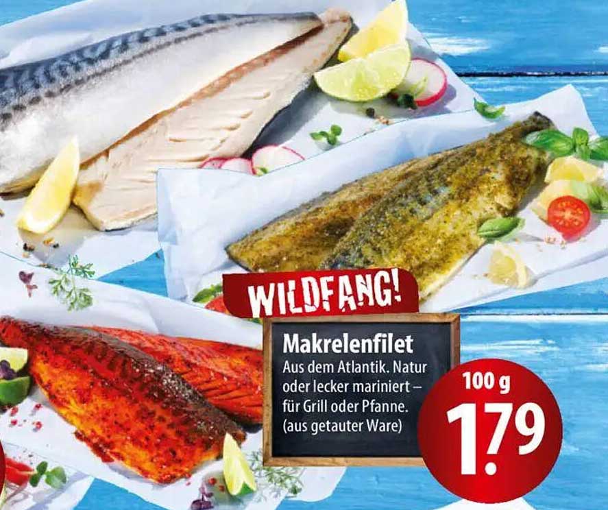 Makrelenfilet – frisch und lecker