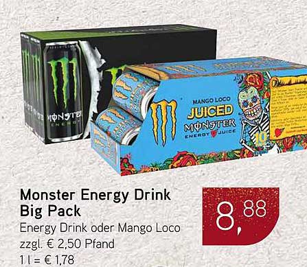 Monster Energy Drink Big Pack