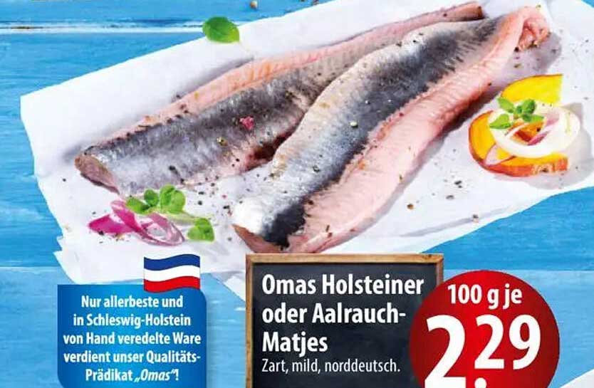 Omas Holsteiner oder Aalrauch-Matjes