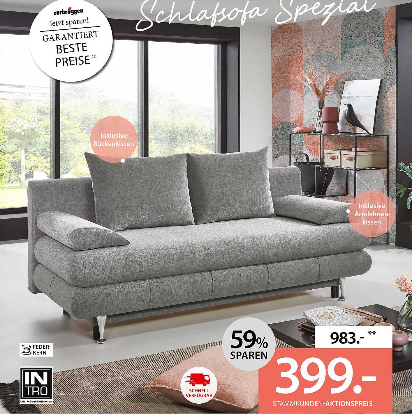 Schlafsofa Spezial