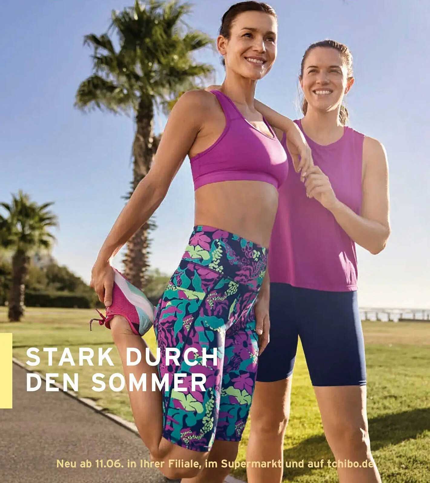 Stark durch den Sommer - Sportbekleidung von Tchibo