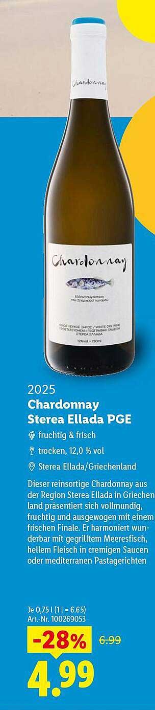 2025 Chardonnay Sterea Ellada PGE