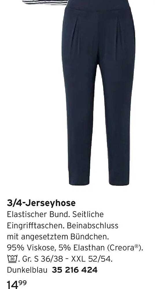 3/4-Jerseyhose