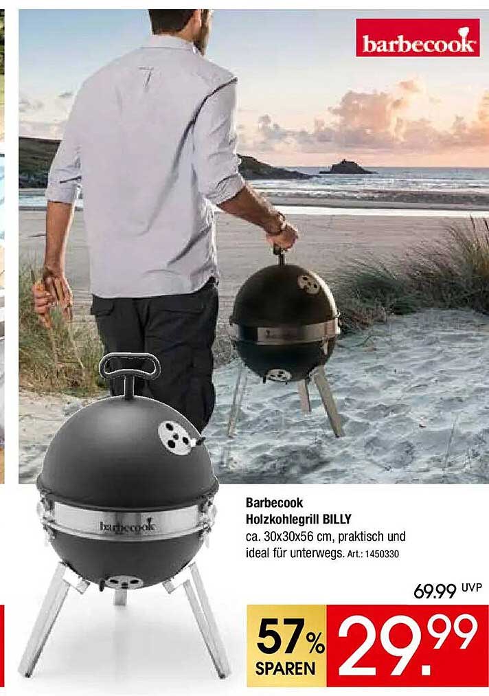 Barbecook Holzkohlegrill BILLY