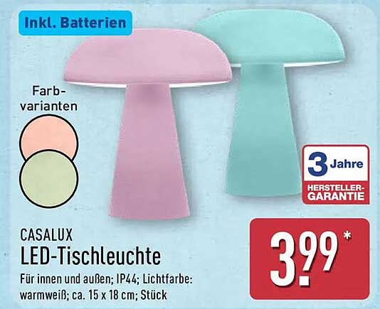 CASALUX LED-Tischleuchte