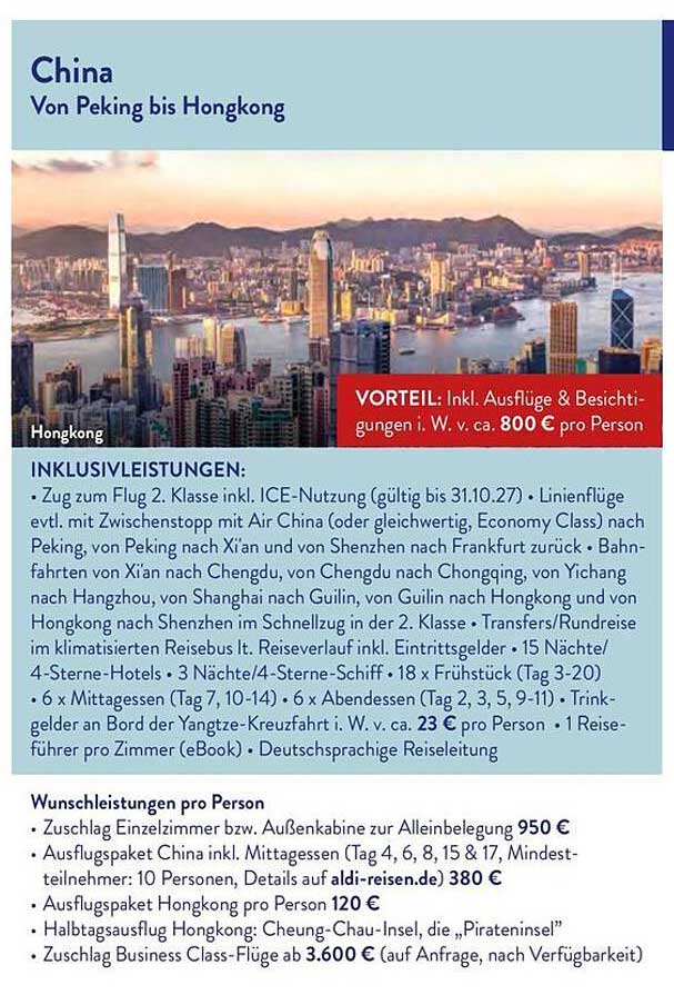 China Von Peking bis Hongkong