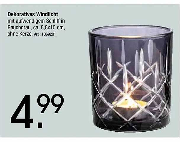 Dekoratives Windlicht