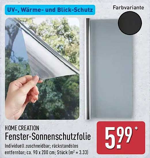 Fenster-Sonnenschutzfolie