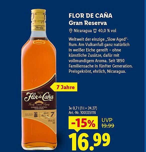 FLOR DE CAÑA Gran Reserva