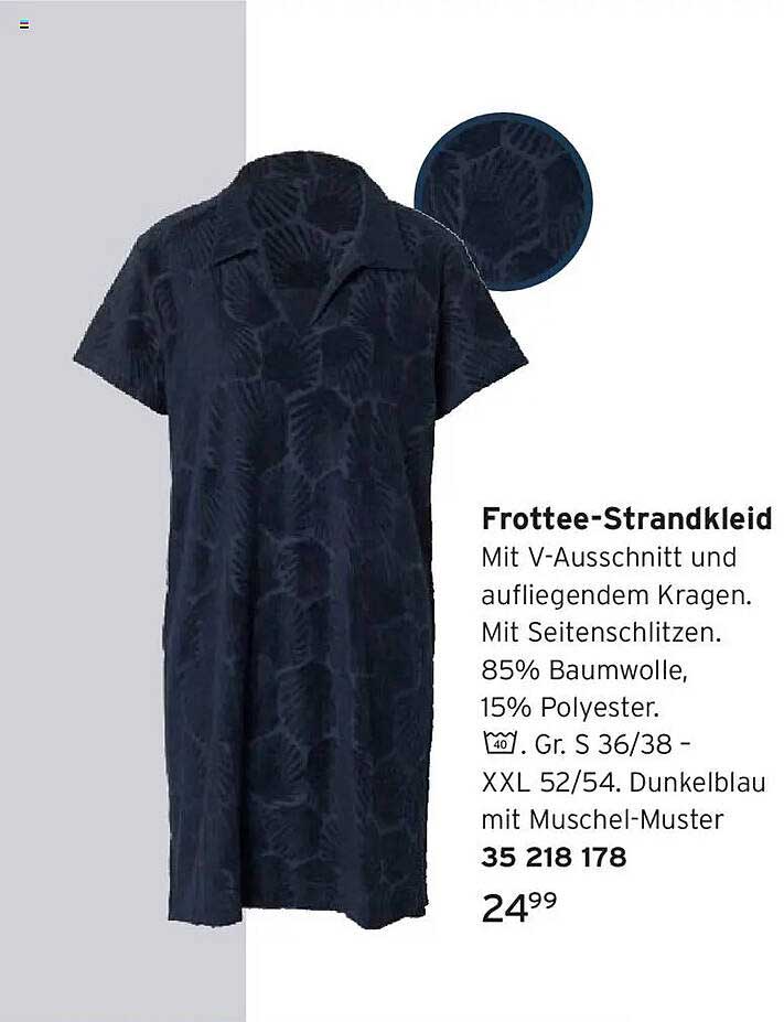 Frottee-Strandkleid