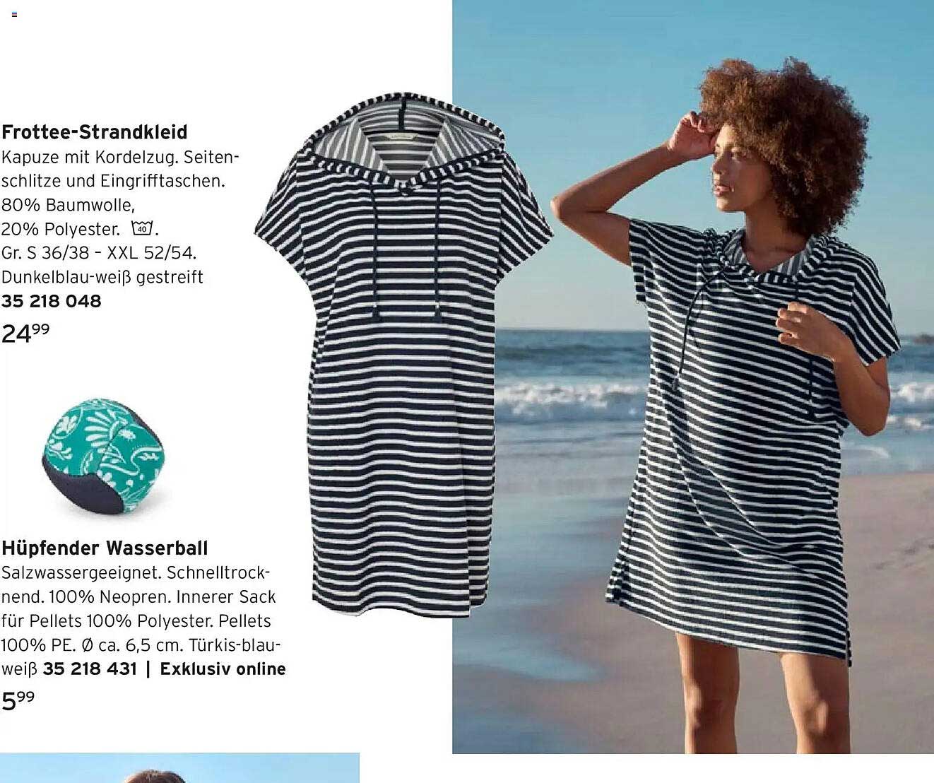 Frottee-Strandkleid