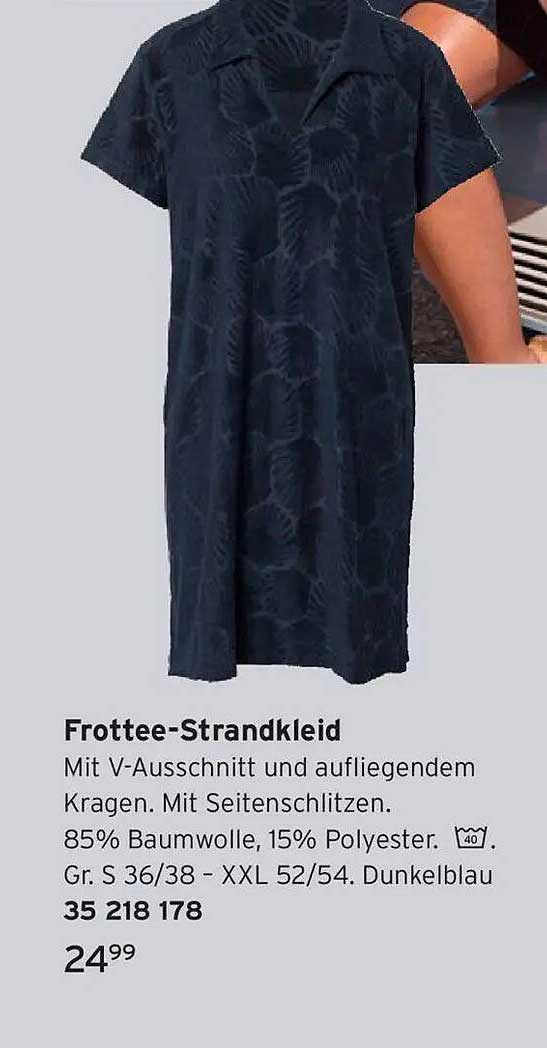 Frottee-Strandkleid