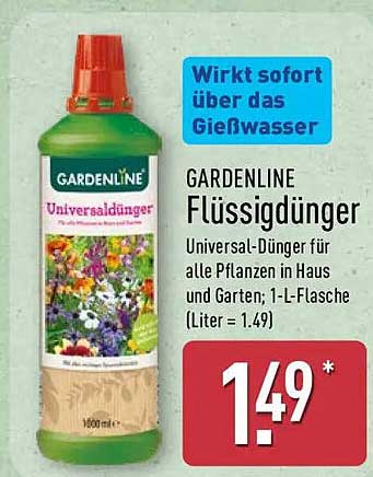 GARDENLINE Flüssigdünger