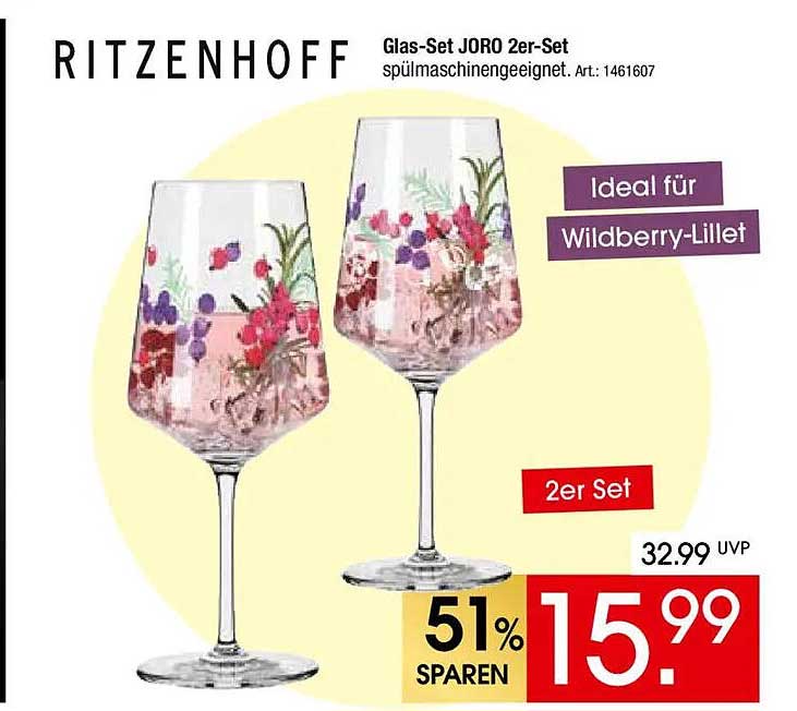 Glas-Set JORO 2er-Set