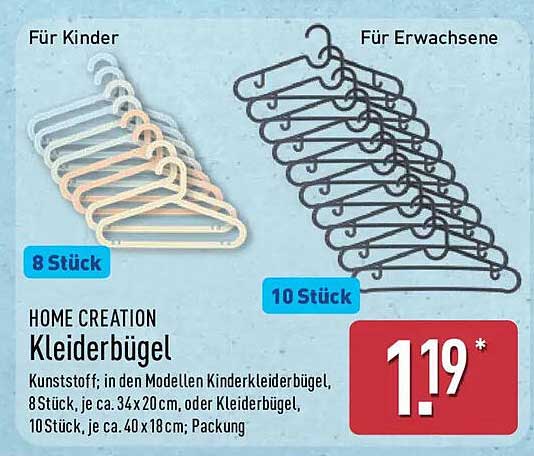 HOME CREATION Kleiderbügel