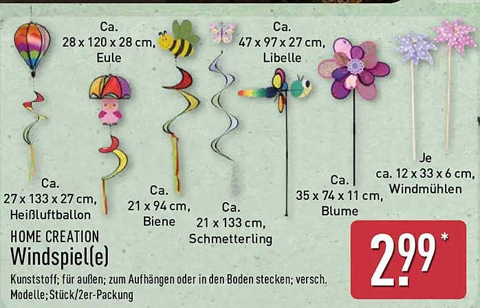 HOME CREATION Windspiel(e)