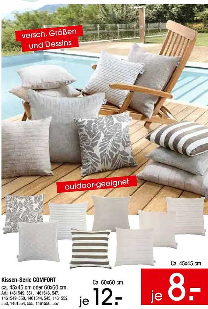 Kissen-Serie COMFORT