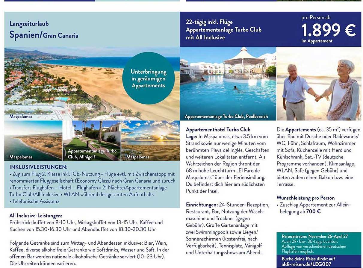 Langzeiturlaub Spanien/Gran Canaria