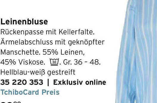 Leinenbluse