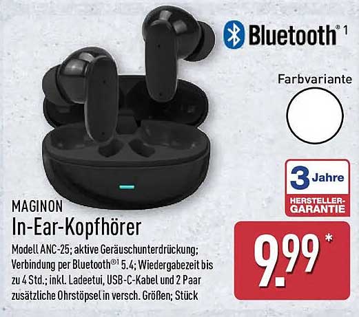 MAGINON In-Ear-Kopfhörer