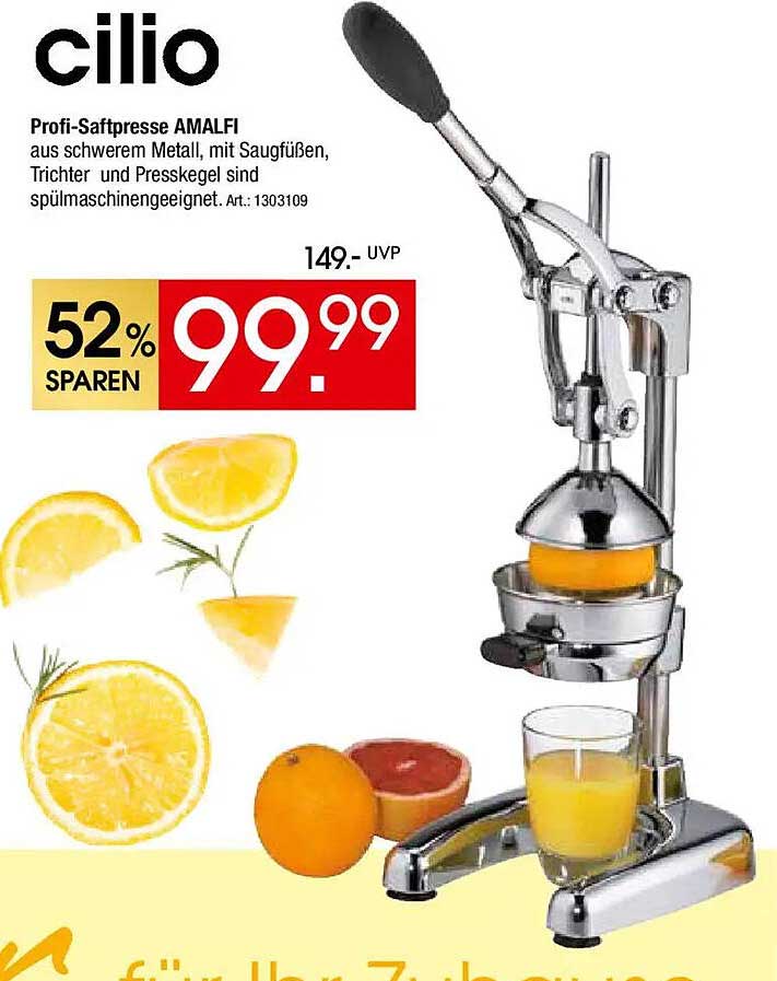Profi-Saftpresse AMALFI