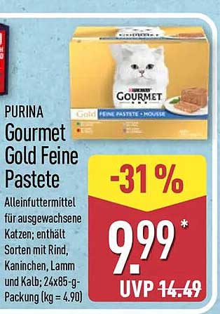PURINA Gourmet Gold Feine Pastete