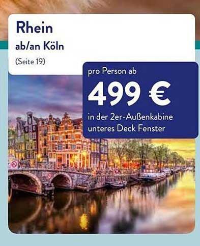 Rhein ab/an Köln