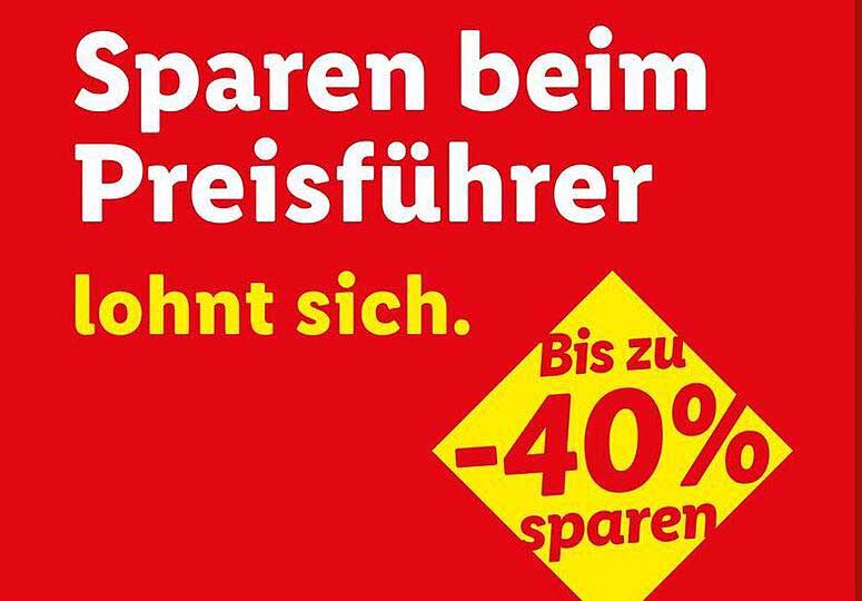 Sparen beim Preisfüher lohnt sich. Bis zu -40% sparen
