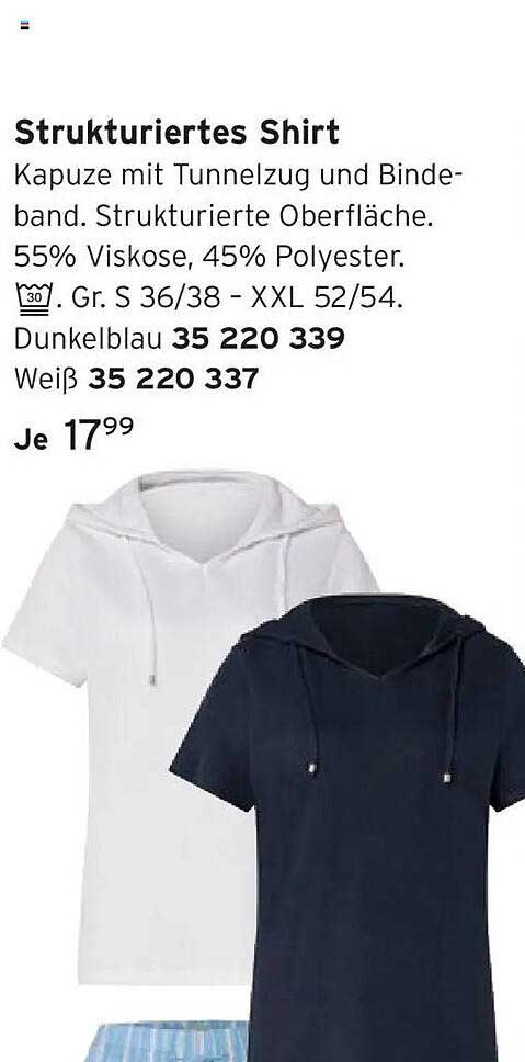Strukturiertes Shirt