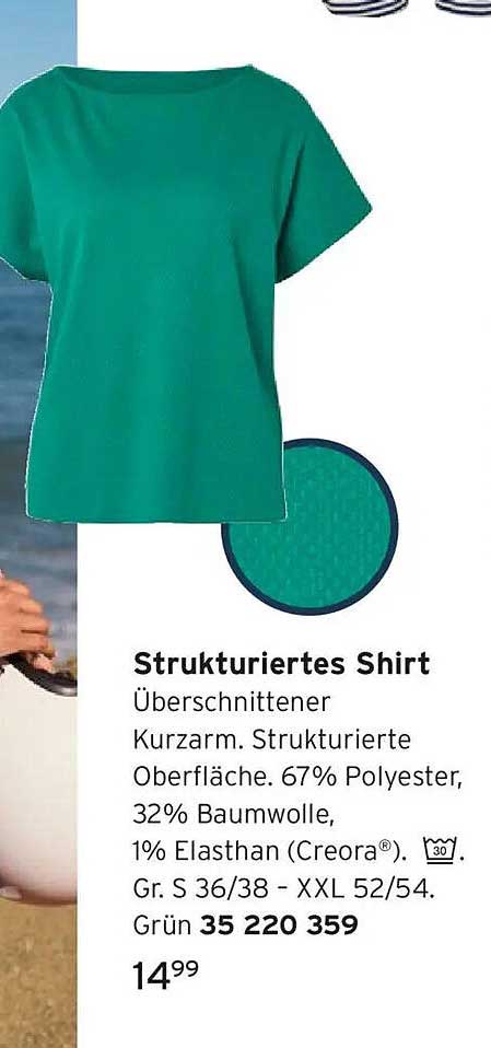 Strukturiertes Shirt