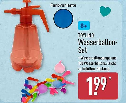 TOYLINO Wasserballon-Set