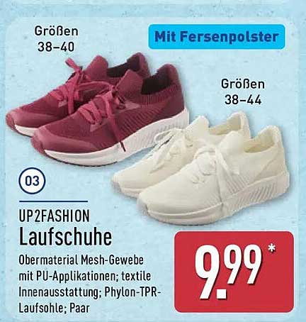 UP2FASHION Laufschuhe