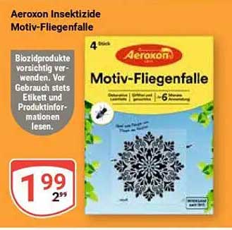 Aeroxon Insekzid-Motiv-Fliegenfalle