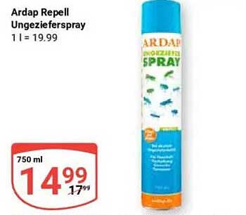 Ardap Repell Ungeziefer Spray 750 ml