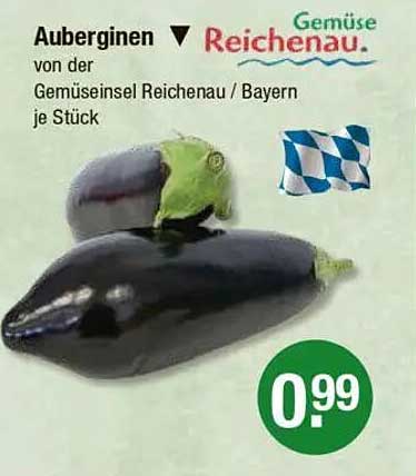 Auberginen von der Gemüseinsel Reichenau