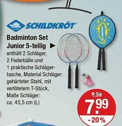Badminton Set Junior 5-teilig