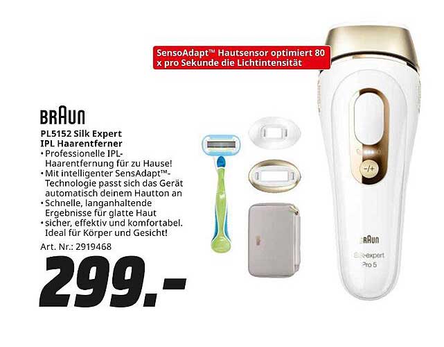 Braun PL5152 Silk Expert IPL Haarentferner