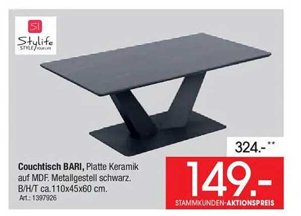 Couchtisch BARI - Stylife