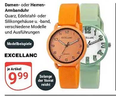 Damen- oder Herren-Armbanduhr Excellanc